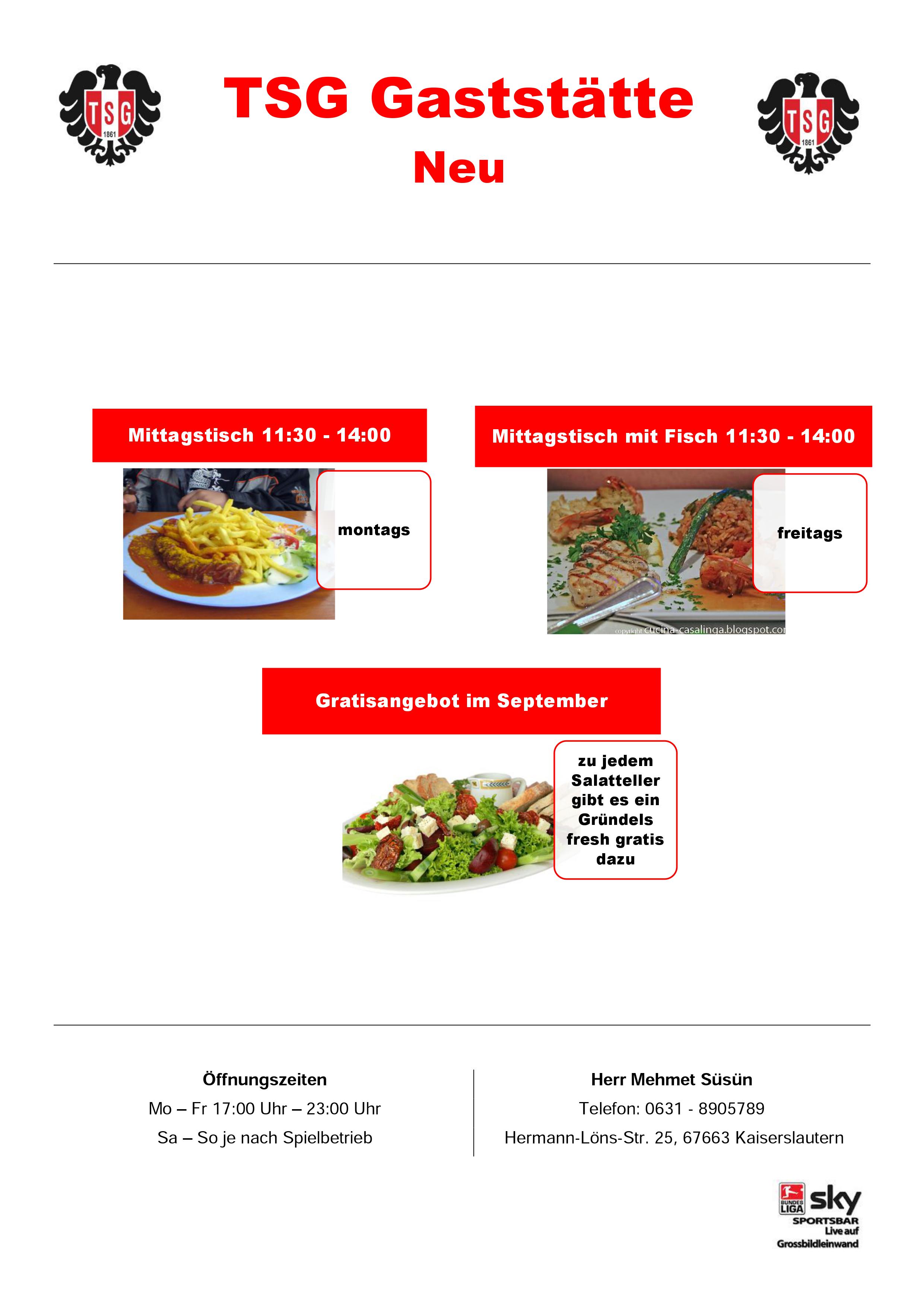 TSG 1861 Kaiserslautern e. V. Home